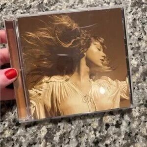 Taylor Swift Gold-Toned Album Cover